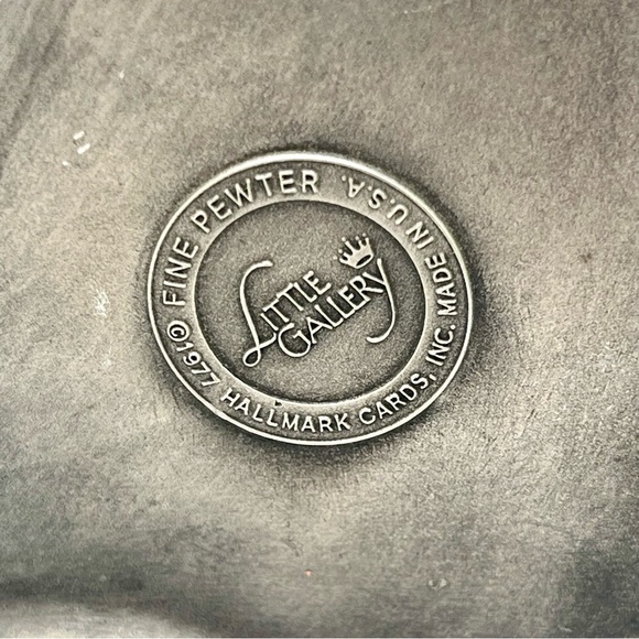 Hallmark Little Gallery”Love Is Gentle”Pewter Horse&Foal Sculpture Miriam Rieker - Picture 6 of 8